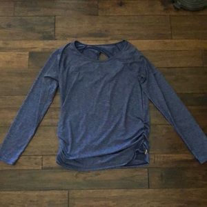 Size Small Indigo Long Sleeve Work Out Shirt